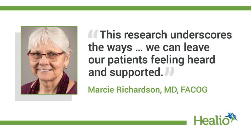 .” Marcie Richardson, MD, FACOG, quote