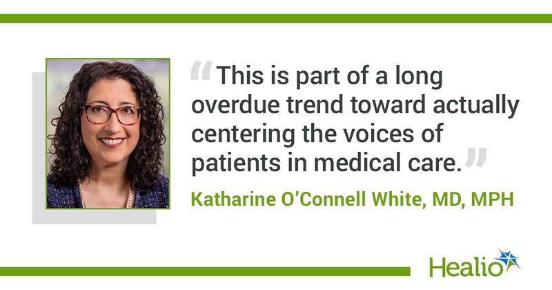 Katharine O'Connel White, MD, MPH, quote