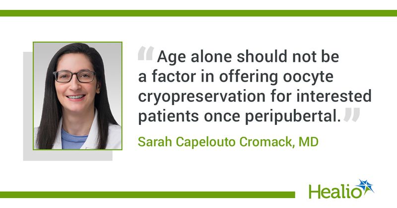 Sarah Capelouto Cromack, MD, quote