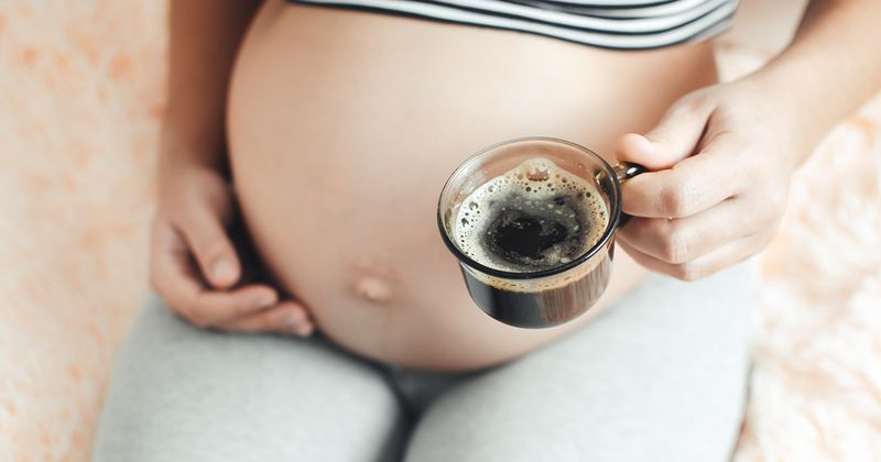 Drinking coffee during pregnancy was not associated with miscarriage, stillbirth, preterm birth or birth weight. Source: Adobe Stock