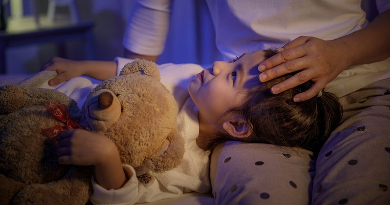 Mother and child in hospital